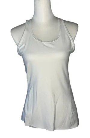 Athleta White Athletic Top Small thumbnail 1