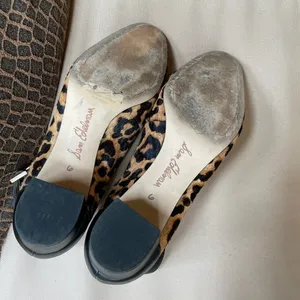 Sam Edelman Lola Leopard Calf Hair Heel‎ Size 6 thumbnail 9