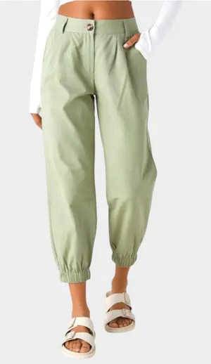 Size S (Reg) Halara Mid Rise Casual Joggers with Pockets thumbnail 1