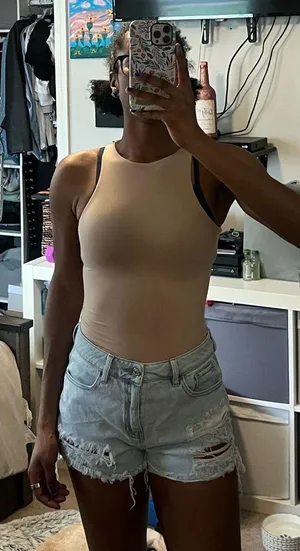 Beige Amazon Bodysuit thumbnail 1
