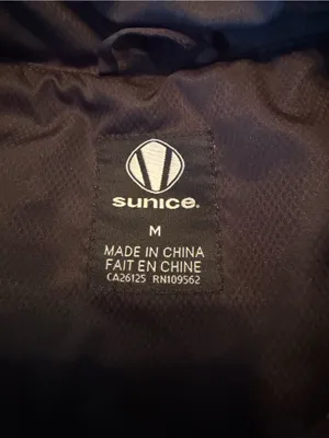 Sunice womens Black Quilted Insulated Full-Zip Puffer Jacket medium thumbnail 8