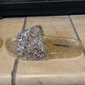 Weeboo Glitter Jelly Slides Size 7 thumbnail 3