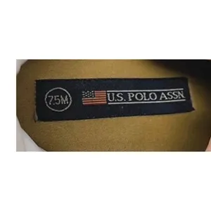 US POLO Women's White & Gold Leather Soles Sneakers ~ 7.5 thumbnail 8