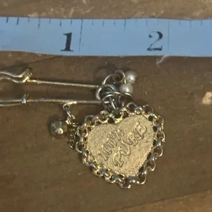 Vintage Juicy Couture safety pin charm brooch thumbnail 2
