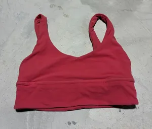Lululemon Coral Pink Sports Bra 8 thumbnail 1