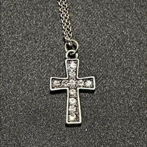 Enchanted Cross Necklace Silver thumbnail 3