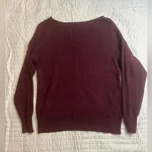 Garage burgundy sweater thumbnail 4