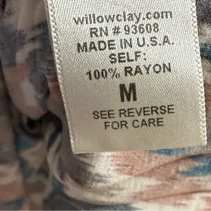 Willow & Clay Geometric Boho Pattern Top Size‎ Medium thumbnail 9