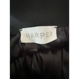 Harper Midi Skirt L Black Tulle Mesh Embroidered Romantic Balletcore Fairy Goth thumbnail 4