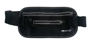 Marika Slim Waist Pack Black Running Belt Pouch Fanny Pack Adjustable Reflective thumbnail 1