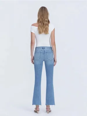 Vervet "Pleasantly" Kick Flare Jean High-Rise Relaxed Fit Ankle Length Size 30 thumbnail 2