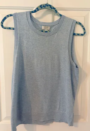 Jcrew sleeveless sweater  thumbnail 1