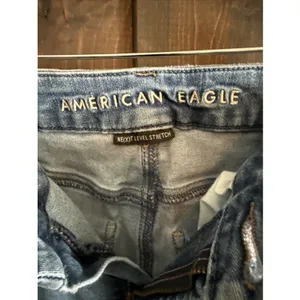 American Eagle AE Next Level‎ Stretch Curvy High Rise Jegging Medium Size 4 thumbnail 7