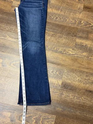 2013 American Eagle Kick Boot Stretch Low Rise Jeans Womens 10 Blue Y2k Flare thumbnail 9