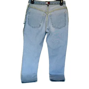 VTG Tommy Hilfiger Classic Woman's Blue Jeans Denim Wash 1/30 100% Cotton‎ 26" thumbnail 4