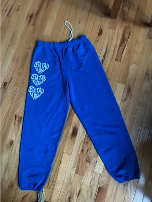 Blue Zeta Tau Alpha Joggers Size L thumbnail 1