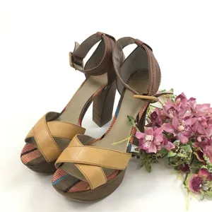 Levity Chunky Heels Platform Sandals 8.5 thumbnail 2