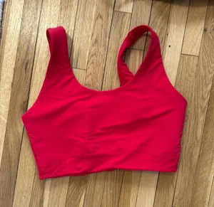 All in Motion Red Sports Bra Tank thumbnail 1