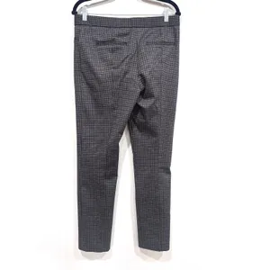 Amanda & Chelsea Womens Size 8 Plaid Straight Leg Career Pants‎ Gray Black thumbnail 4