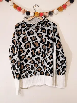 Alison Andrews Leopard Sweater thumbnail 1