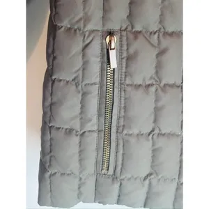 J.Crew Women's Olive Green Down Puffer Jacket Quilted Coat Size M thumbnail 6
