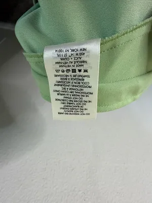 Alice + Olivia Deanna High Waisted Bootcut Trouser Pants in Seafoam Green Size 6 thumbnail 8