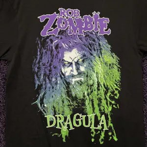 Rob Zombie Dragula Hellbilly Deluxe Groove Metal Band T-Shirt L thumbnail 2