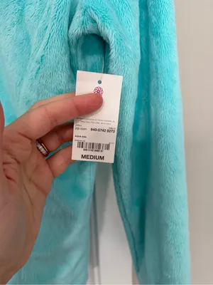 made for life Aqua Plush Full-Zip Teddy Jacket thumbnail 2