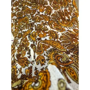 Faithfull The Brand Dress Women 4 Gold Indira Balloon Sleeve Paisley Mini‎ Boho thumbnail 10