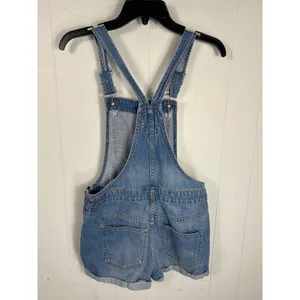 Madewell Adirondack Short Overalls in Isley Wash Size XS thumbnail 3