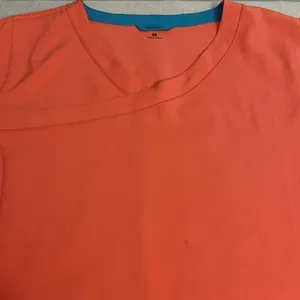 Carhartt Force women’s coral/peach quick dry performance scrub top size M thumbnail 2