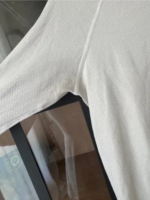 Lululemon Swiftly Tech Long Sleeve Shirt 2.0 tee Tempo Stripe White Chrome thumbnail 5