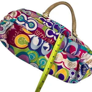 Coach Poppy Limited Edition Pop C Glam Tote Shoulder Bag thumbnail 15