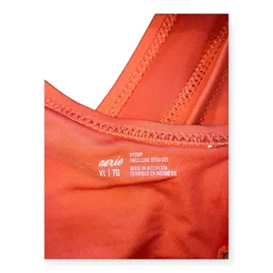 Aerie Womens coral o-ring swimsuit top thumbnail 5