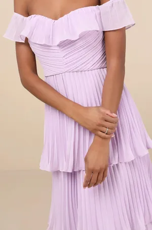 Off The Shoulder Maxi Dress thumbnail 3