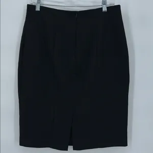 Flavio Castellani Black Pencil Skirt IT 46 Made in Italy thumbnail 5