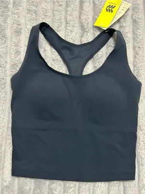 All in Motion Women’s Navy Blue Racerback Tank Top — Size XS thumbnail 1