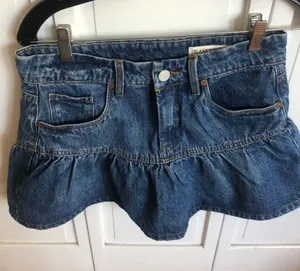 Denim Mini Skirt  thumbnail 1