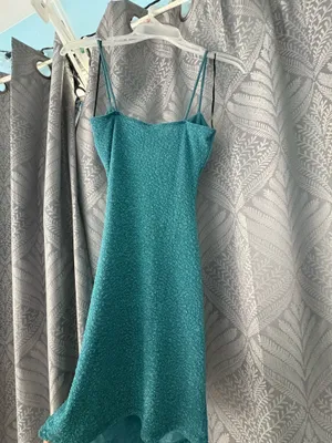 Short blue dress thumbnail 3