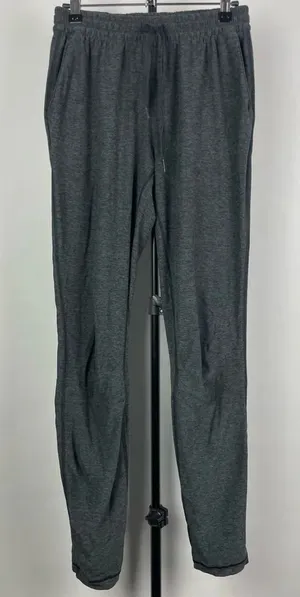 Outdoor‎ Voices Grey Tapered Leg Elastic Waist Drawstring Jogger Pants thumbnail 1