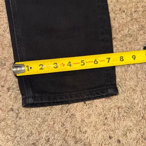 NWT American Eagle Outfitters Mom Straight Black Jeans size 6 thumbnail 7