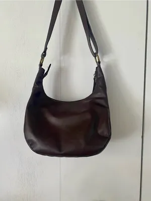 Frye & Co. Brown Faux Leather Hobo Bag thumbnail 2