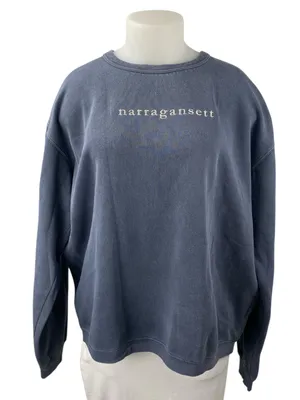 Austins Narragansett Blue Long Sleeve Crew Neck Sweatshirt Sweater Top Size XL thumbnail 1