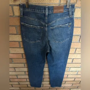 Madewell The Momjean: Comfort Stretch Edition Distressed Size 25 thumbnail 4