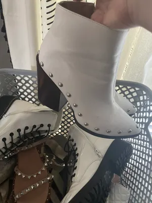 Boots White Size 8 thumbnail 4