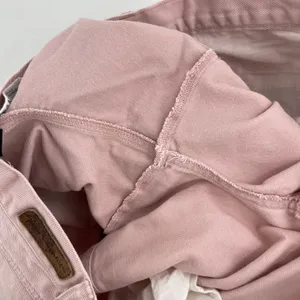 Gloria Vanderbilt Vintage Baby Pink Pastel High Rise Jean Shorts Retro Denim 12 thumbnail 9