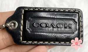 2” COACH Fob Bag Charm Hang tag Hangtag thumbnail 1