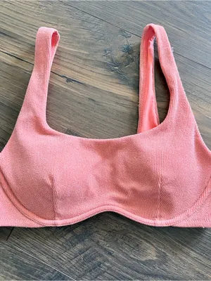 PINK Victoria's Secret Coral Tank Bralette thumbnail 6