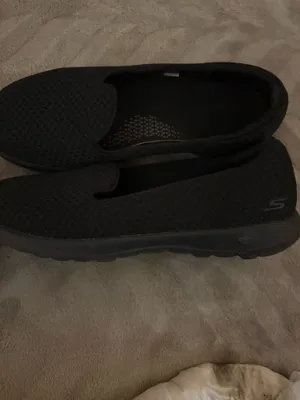 Women’s Black Casual Knit Slip-on Skechers 8 thumbnail 3