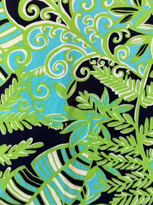 Lilly‎ Pulitzer Ritchie Dress Hot Hot Hot Silk Cotton Blend Tropical Print Small thumbnail 10